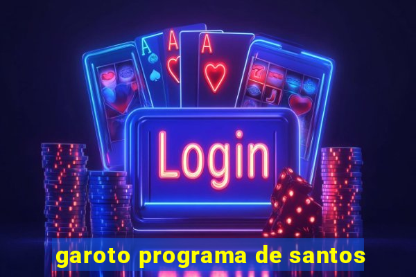 garoto programa de santos